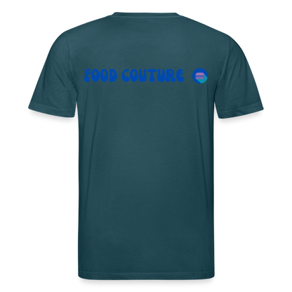 Food Couture Unisex Bio-T-Shirt - Dunkles Petrol