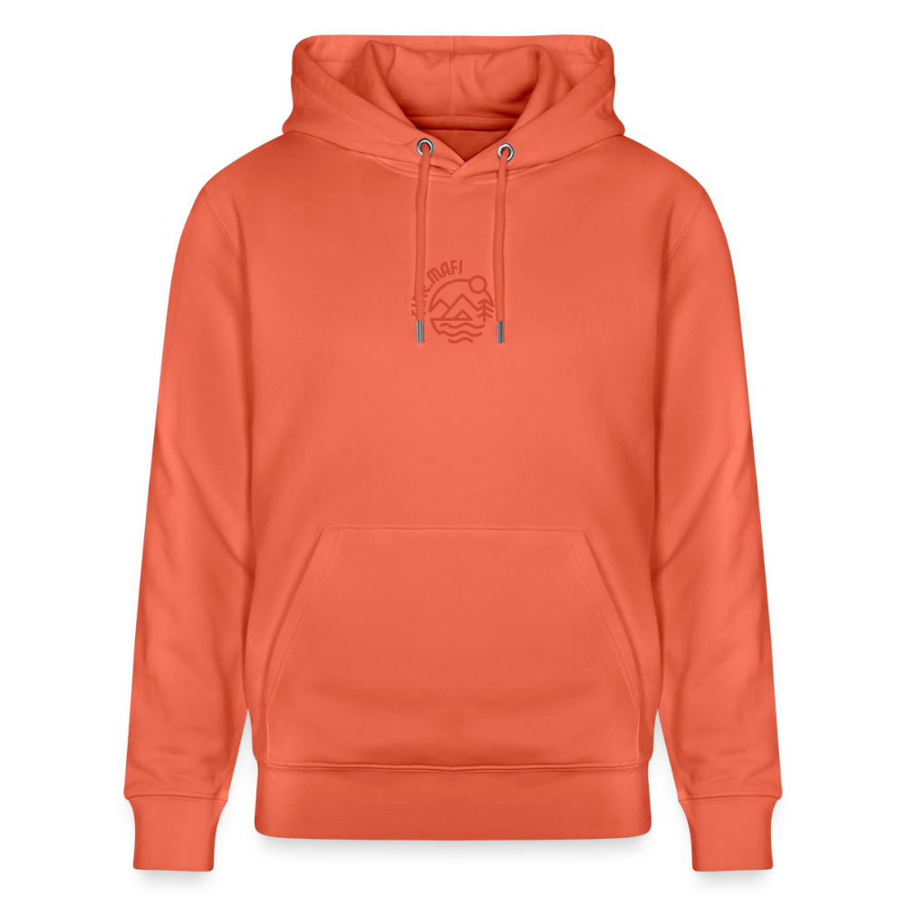 Vanlife Unisex Bio-Hoodie Firepit - Hellrot
