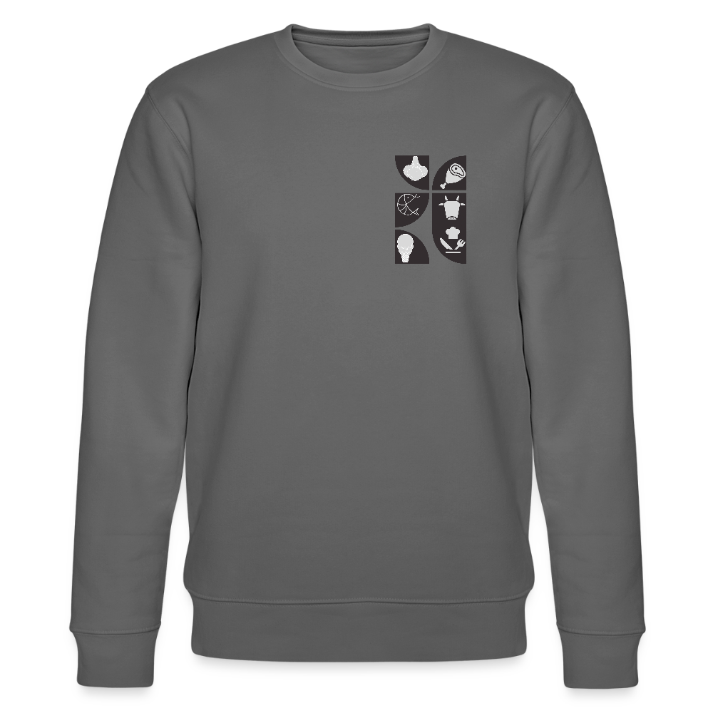 Food Couture Unisex Bio-Sweatshirt - Anthrazit