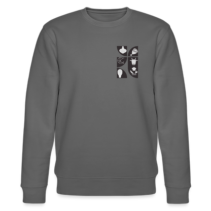 Food Couture Unisex Bio-Sweatshirt - Anthrazit