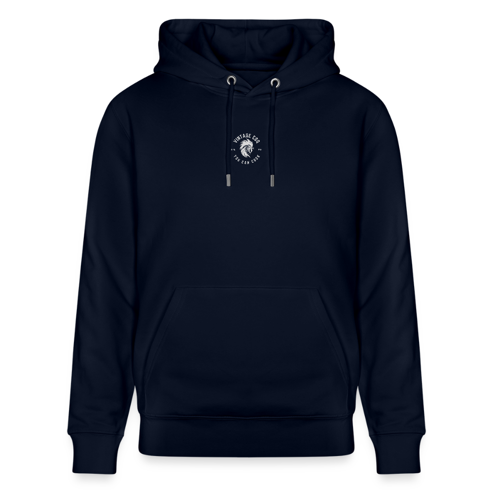 Bio Relaxed Hoodie Coq au Vin - Navy