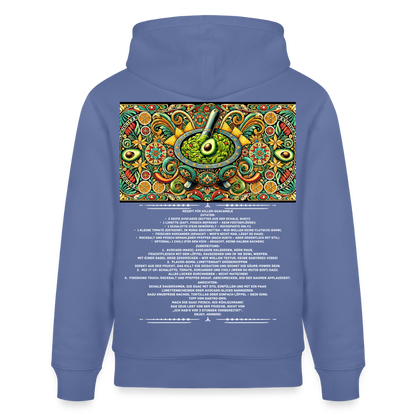 FOOD LOVE Unisex Bio-Hoodie Guaca - Blau