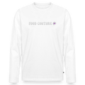 Food Couture Premium Bio Langarmshirt - Weiß