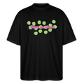 FINE MAFI Oversized Unisex Bio T-Shirt Mise En Place Gurke - Schwarz