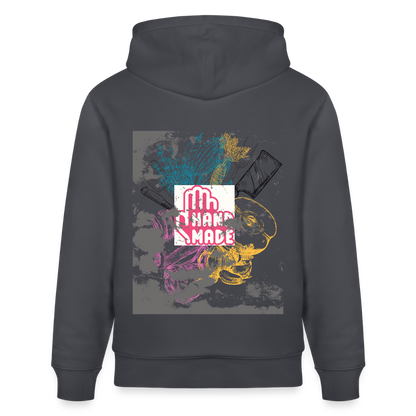 FINE.MAFI Bio Relaxed Hoodie CREW - Indigoblau
