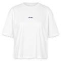 FINE.MAFI Frauen Boxy Bio-T-Shirt Bolo - Weiß