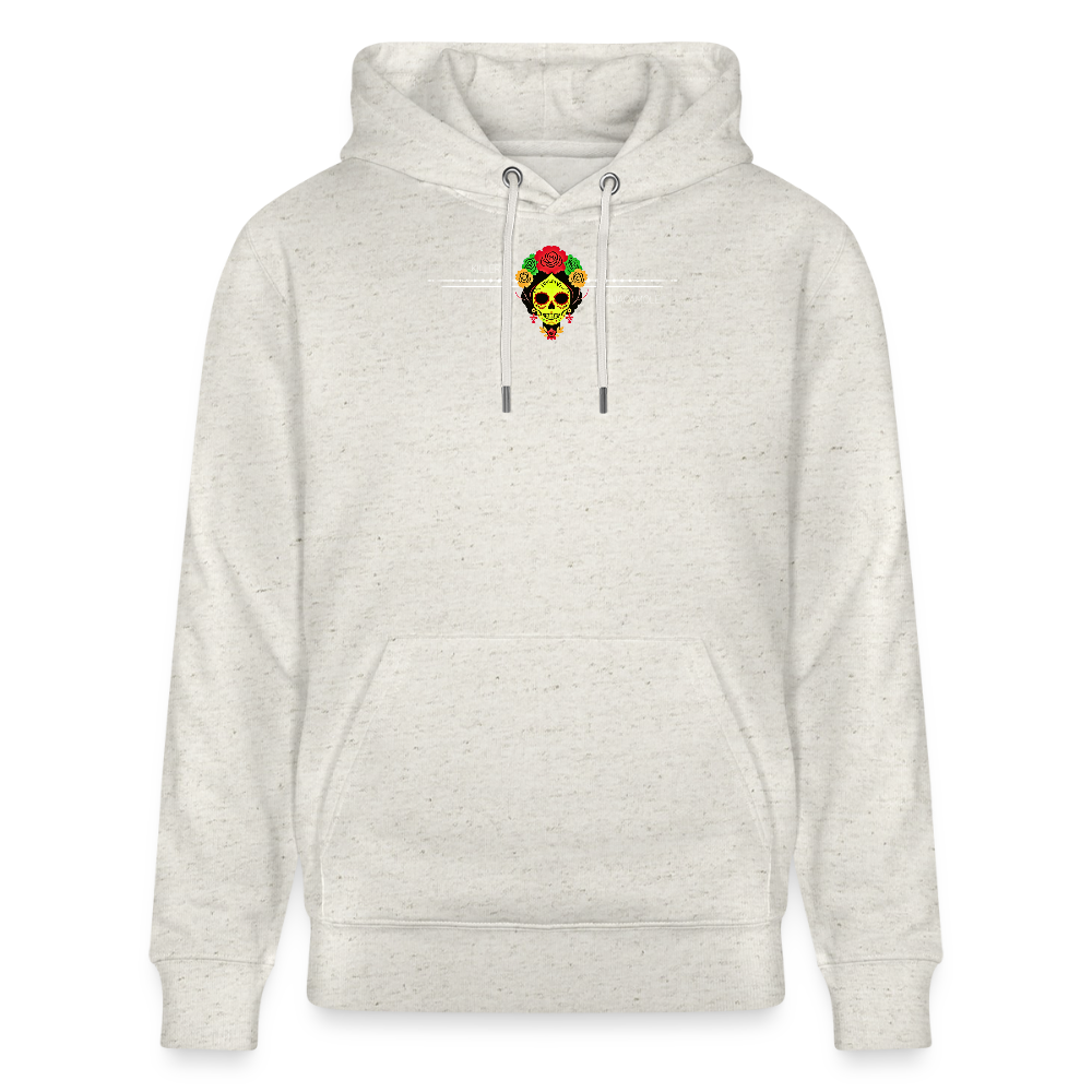 FOOD LOVE Unisex Bio-Hoodie Guaca - Beige meliert