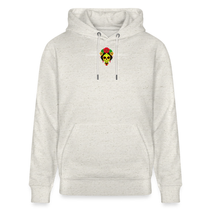 FOOD LOVE Unisex Bio-Hoodie Guaca - Beige meliert