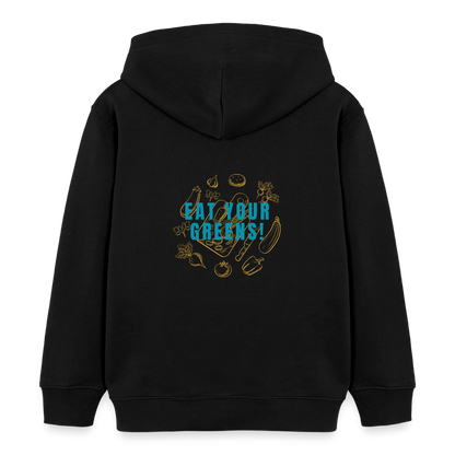 GASTROKIDS Kinder Bio-Hoodie CREW - Schwarz