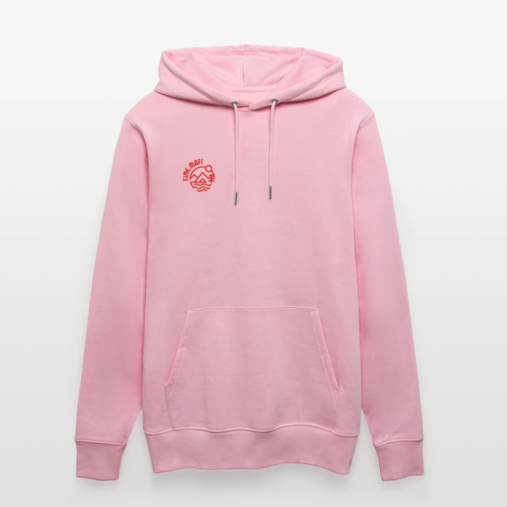 Vanlife Unisex Bio-Hoodie Coffee - Hellrosa