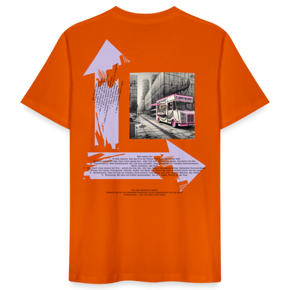 FOOD LOVE Männer Bio-T-Shirt CW - Tieforange