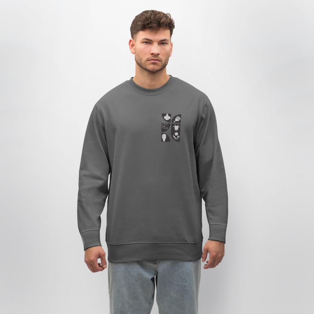 Food Couture Unisex Bio-Sweatshirt - Anthrazit
