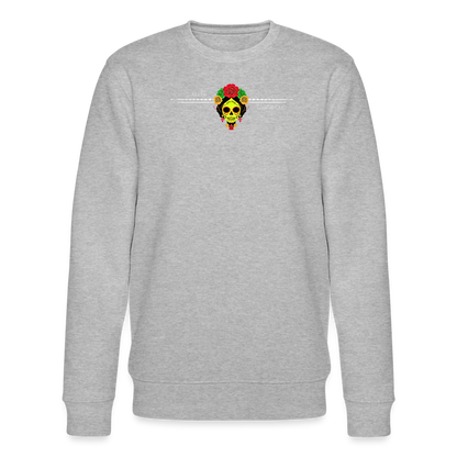 FOOD LOVE Unisex Bio-Sweatshirt Guaca - Grau meliert