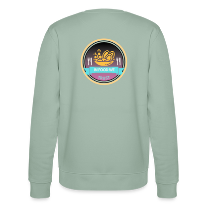 FINE.MAFI Unisex Bio-Sweatshirt IFWT - Helles Graugrün