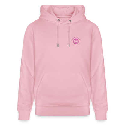 FOOD LOVE Unisex Bio-Hoodie DIGGA - Hellrosa