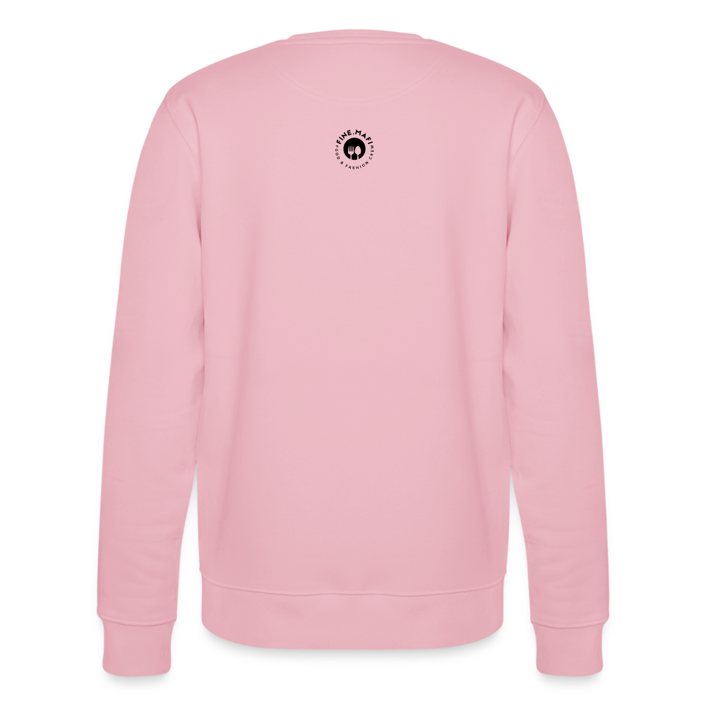 FINE.MAFI Bio Relaxed Crew Neck Sweatshirt - Hellrosa
