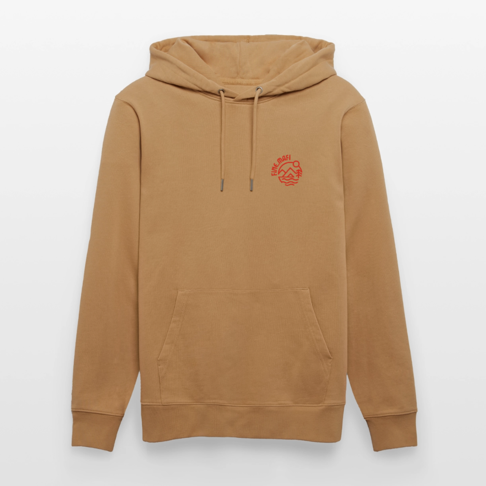 Vanlife Unisex Bio-Hoodie Sushi - Karamell 
