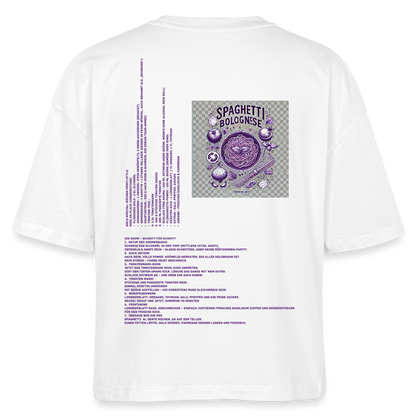 FINE.MAFI Frauen Boxy Bio-T-Shirt Bolo - Weiß