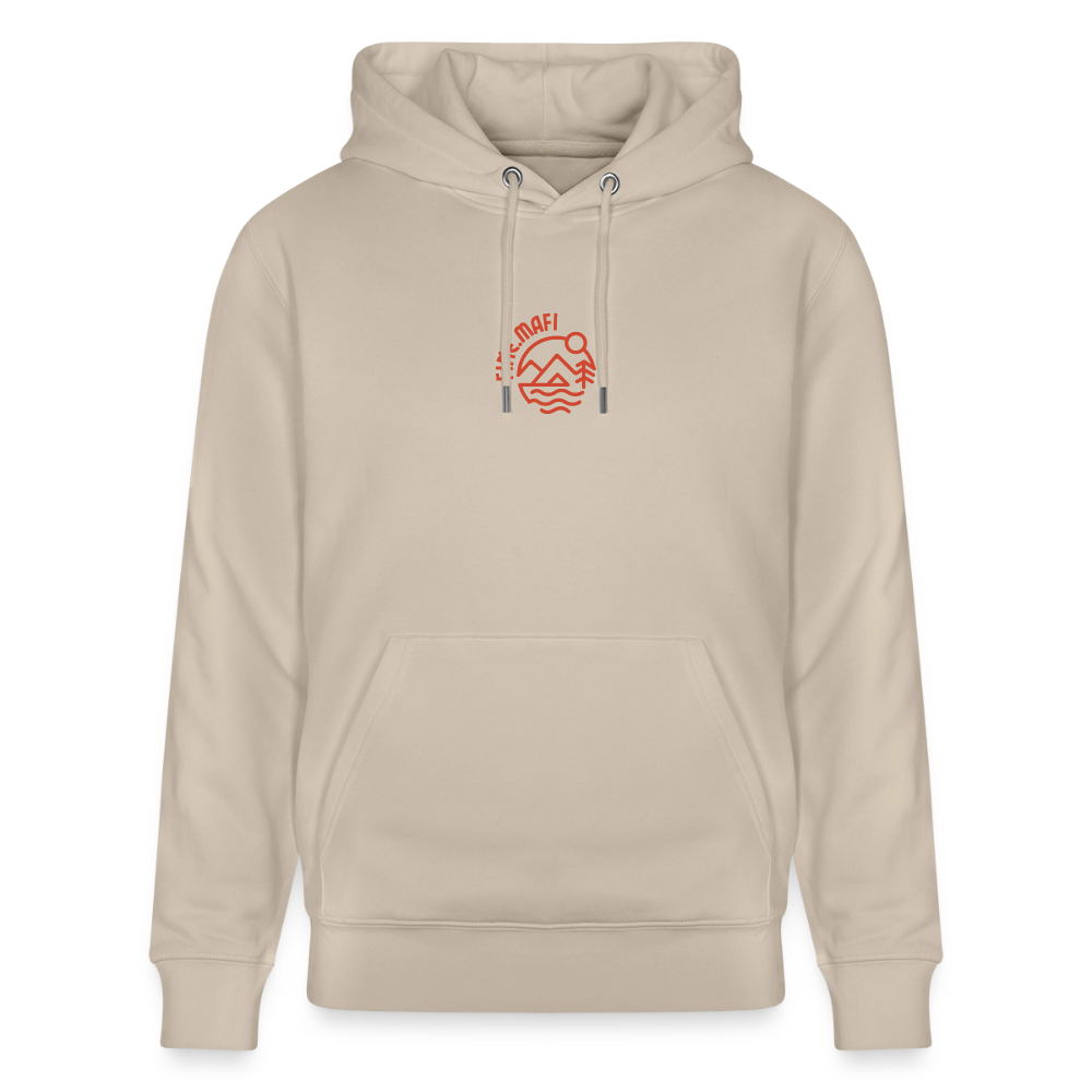 Vanlife Unisex Bio-Hoodie Firepit - Beige