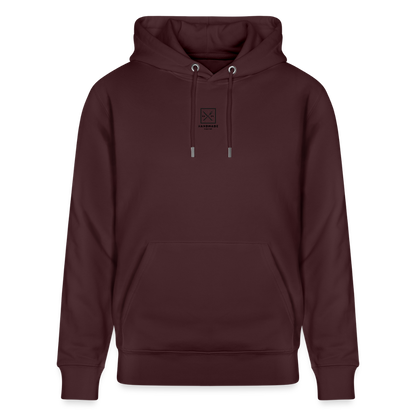 FINE.MAFI Bio Relaxed Hoodie CREW - Maroon
