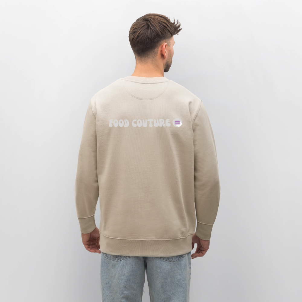 Food Couture Unisex Bio-Sweatshirt - Beige
