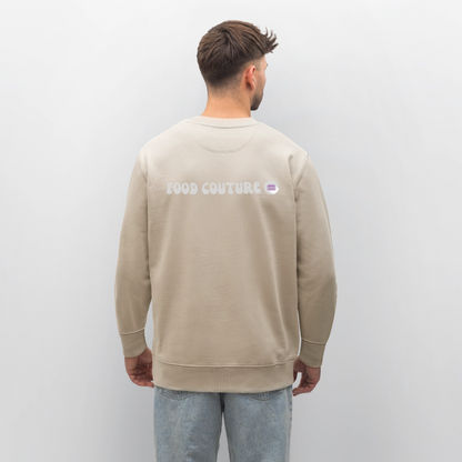 Food Couture Unisex Bio-Sweatshirt - Beige