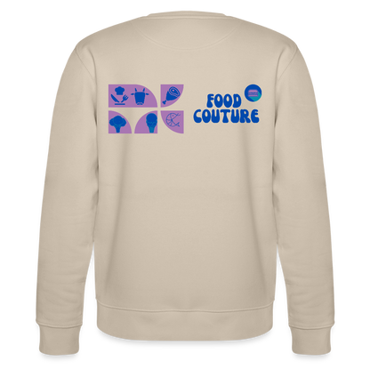 Food Couture Unisex Bio-Sweatshirt - Beige