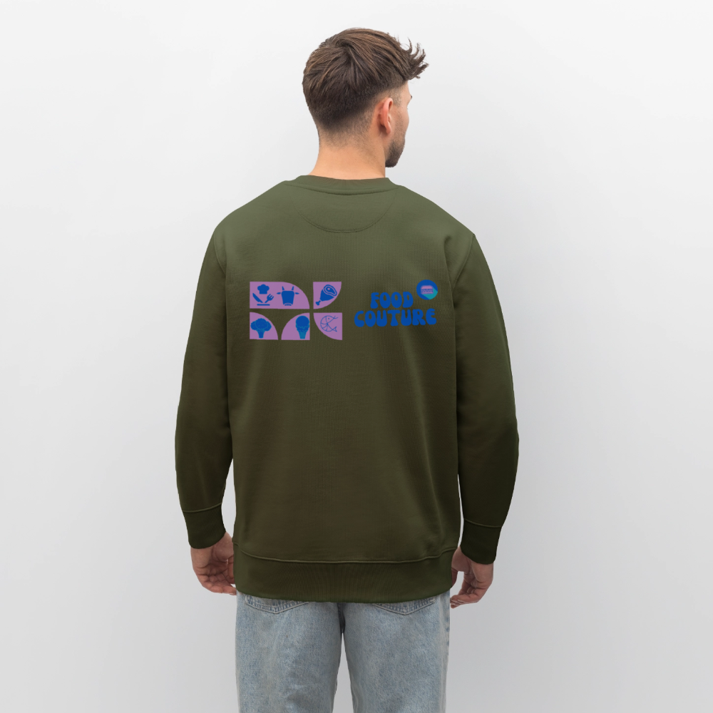Food Couture Unisex Bio-Sweatshirt - Khaki