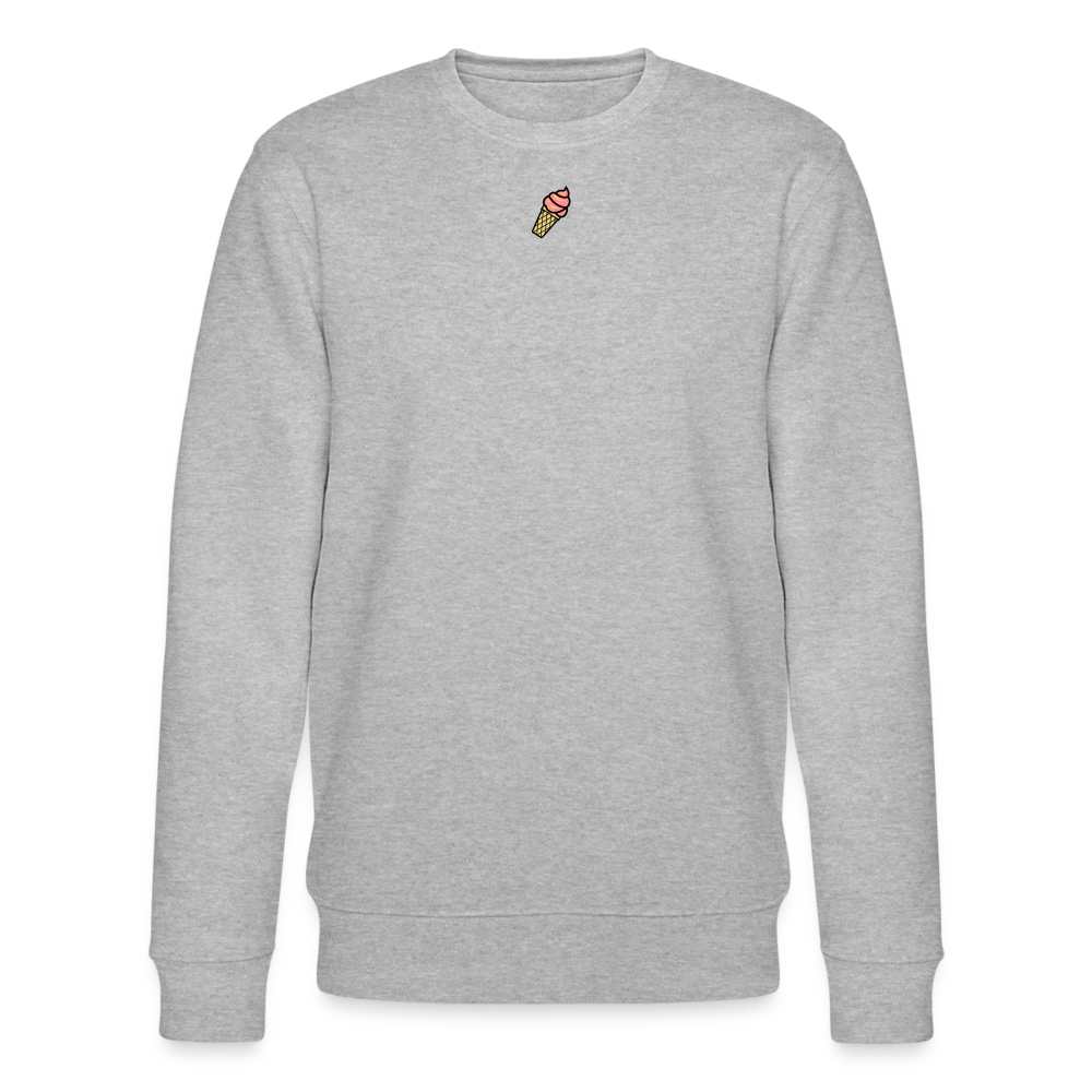 FINE.MAFI Bio Relaxed Crew Neck Sweatshirt - Grau meliert