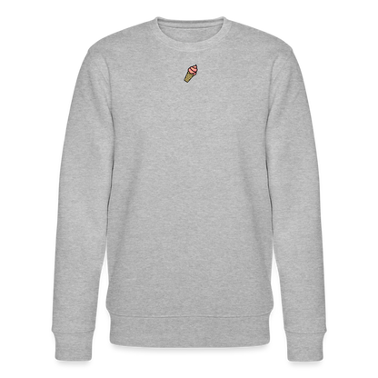 FINE.MAFI Bio Relaxed Crew Neck Sweatshirt - Grau meliert