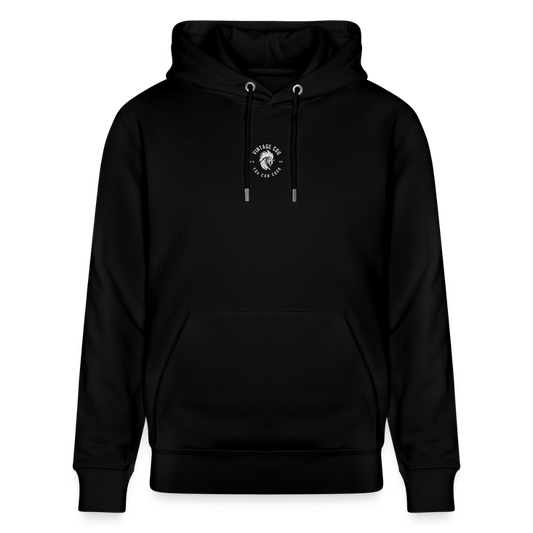 Bio Relaxed Hoodie Coq au Vin - Schwarz