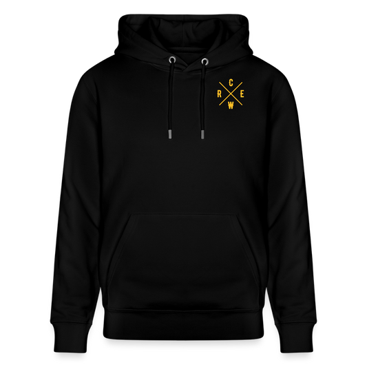 FINE.MAFI Relaxed Hoodie CREW - Schwarz