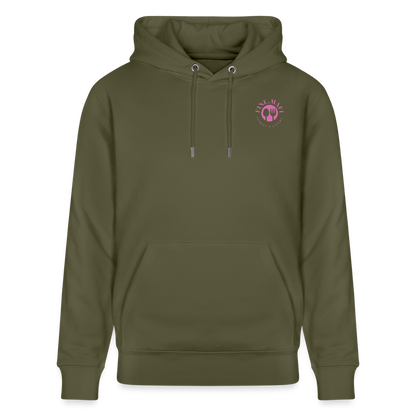 FOOD LOVE Unisex Bio-Hoodie CW - Khaki Grün
