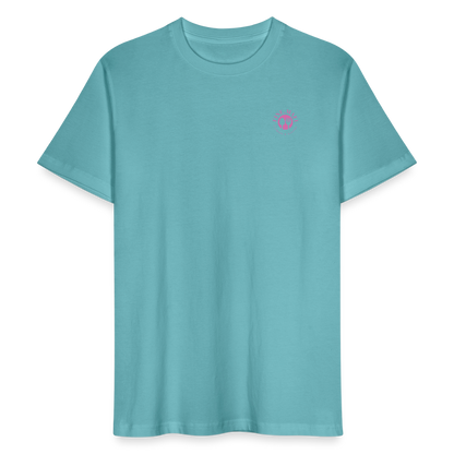 FOOD LOVE Männer Bio-T-Shirt CW - Pastelltürkis