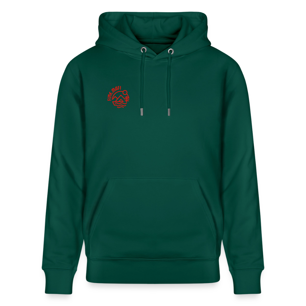 Vanlife Unisex Bio-Hoodie Coffee - Forest