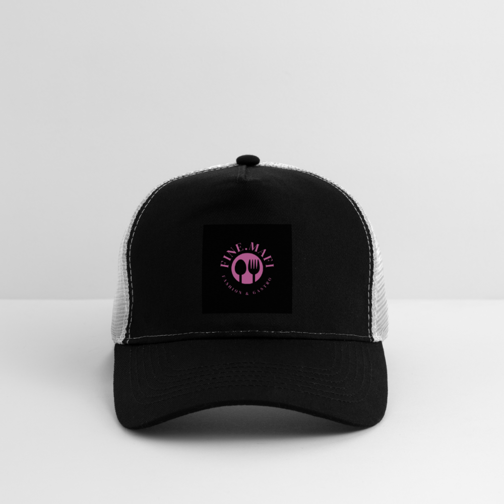 Trucker Cap - Schwarz/Steingrau