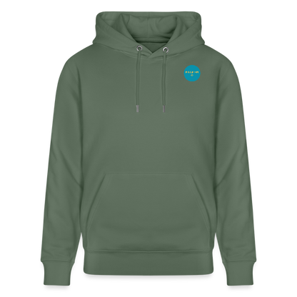 FINE.MAFI in Food we Trust Unisex Organic Hoodie - Tanngrün