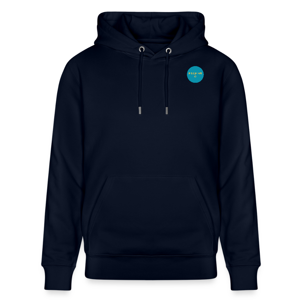 FINE.MAFI in Food we Trust Unisex Organic Hoodie - Navy