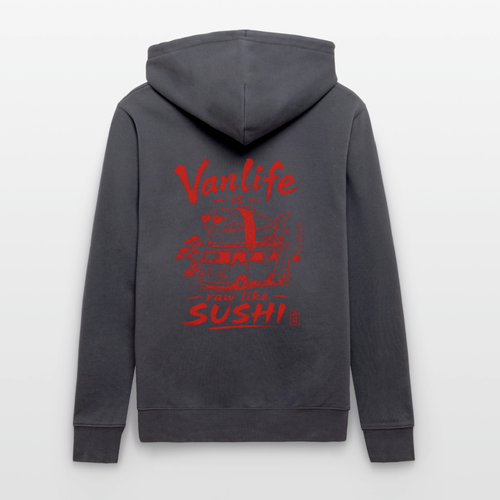 Vanlife Unisex Bio-Hoodie Sushi - Indigoblau