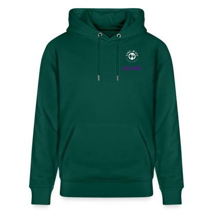 FOOD LOVE Unisex Bio Hoodie Bolo Stile - Forest