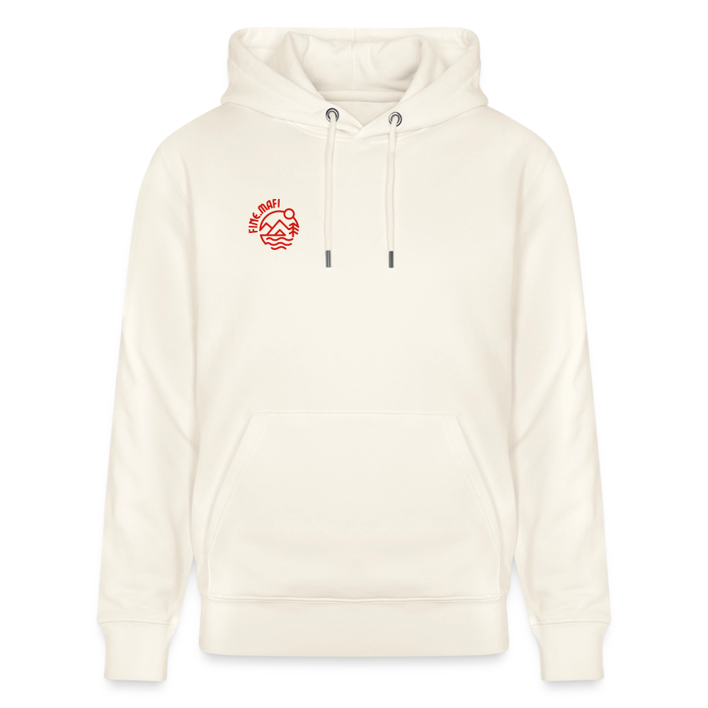 Vanlife Unisex Bio-Hoodie Coffee - Naturweiß 