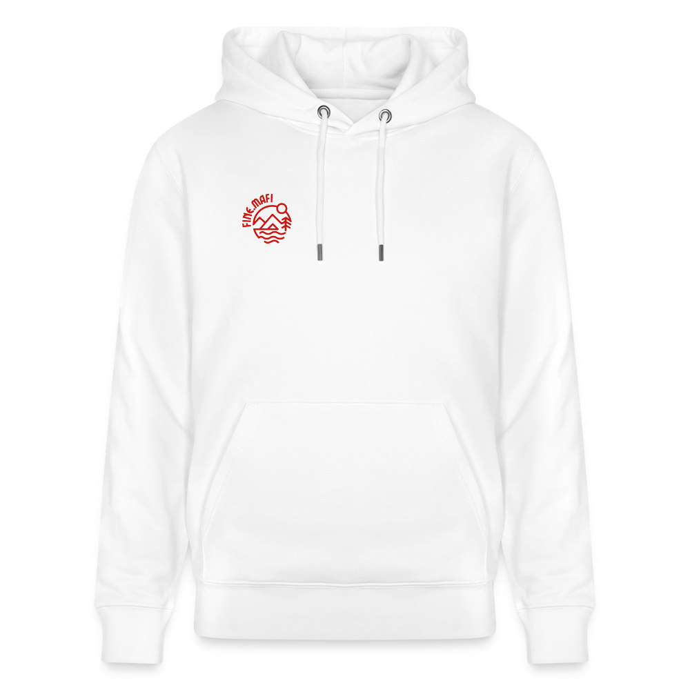 Vanlife Unisex Bio-Hoodie Coffee - Weiß