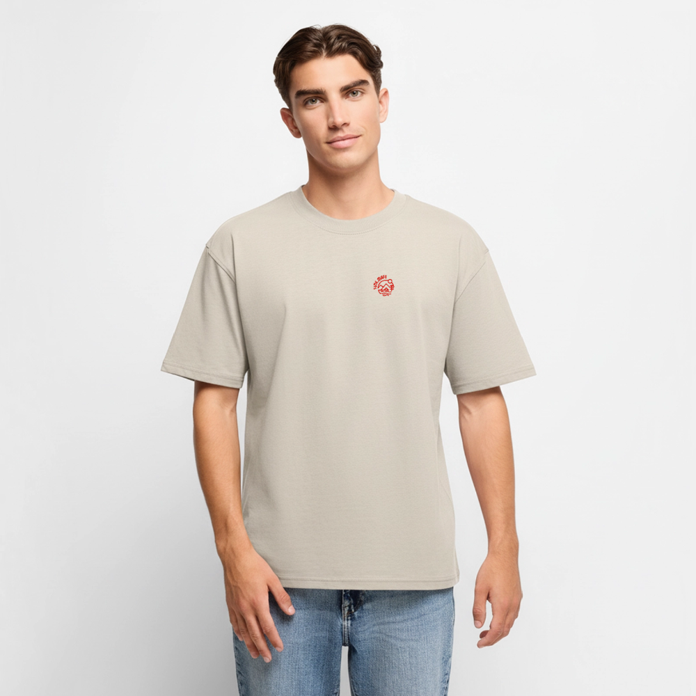 Vanlife Unisex Premium Oversized Bio T-Shirt Sushi - Beige