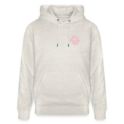 Vanlife Unisex Bio-Hoodie F.CK Normal - Beige meliert